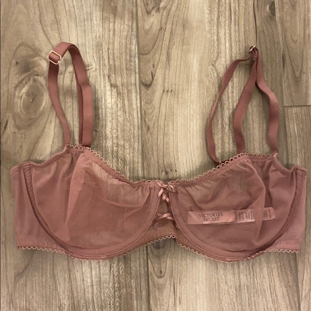 Dream Angels Unlined Victoria’s Secret Bra pink